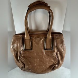 Chloe Cognac Leather Ethel Stachel Handbag PreLoved  Authentic!